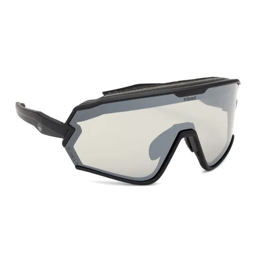 Okulary przeciwsłoneczne Tripout Infinity black/smart dark silver fotochrom