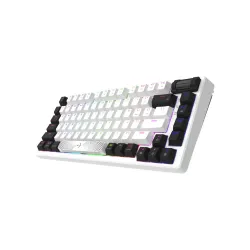 Klawiatura mechaniczna Aqirys Adara Mini HaiMu Linear Pink Czarno-biały