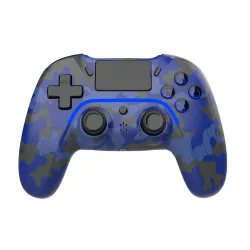 Pad Cobra QSP463CBL do PS4, PS3, PC, Android Bezprzewodowy camo niebieski