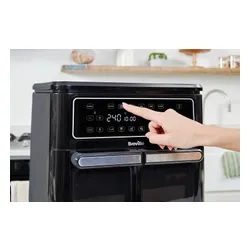 Air Fryer Frytkownica beztłuszczowa BREVILLE VDF130X 11l z podwójnym koszem