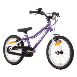 Rower dziecięcy KARBON Superlight 16 cali dla chłopca Fioletowy