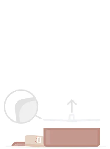 Lunchbox dziecięcy + sztućce Monbento MB Foodie - cinnamon / fox