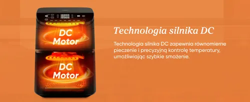 Air Fryer Frytkownica beztłuszczowa COSORI CAF-DC121-AEUR 10.8l 7 programów wstępnych
