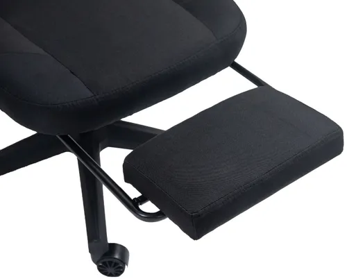 Fotel COBRA Player 5.0 CRF53BK Czarny + podnóżek