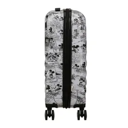 Walizka kabinowa American Tourister Wavebreaker Disney - Minnie comics white