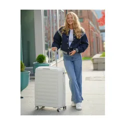 Walizka duża Puccini Turin - biały