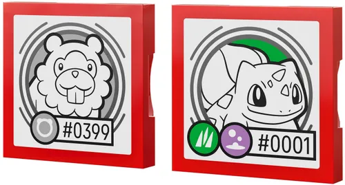 LEGO 72155 Pokémon SMART Play Bulbasaur i Bidoof z krzewem jagody