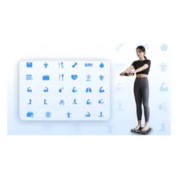 Waga łazienkowa EXTRALINK K-201 Biały