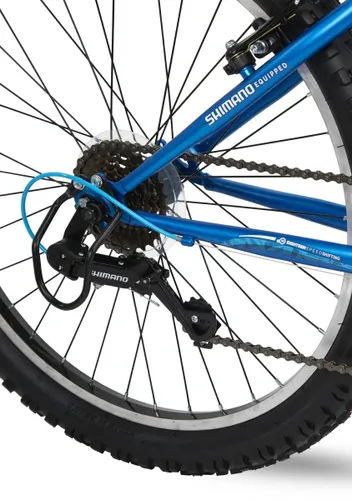 Rower dziecięcy HUFFY Extent 24 cali dla chłopca Niebieski