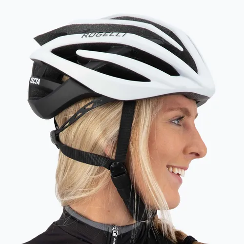 Kask rowerowy Rogelli Tecta white/black