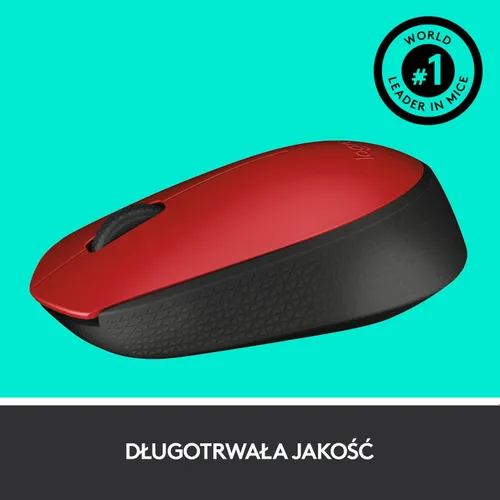 Myszka Logitech M171 Czerwony