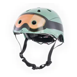 Kask rowerowy dziecięcy Hornit Military mint