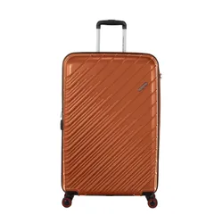 American Tourister SPEEDSTAR-copper orange'ın geniş genişletilebilir valizi