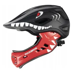 Kask rowerowy dziecięcy fullface szczękowy 2w1 odpinana szczęka rozmiar "S"