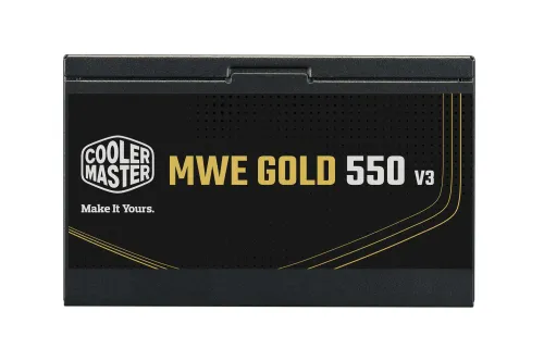 Zasilacz Cooler Master MWE Gold 550 V3 550W 80+ Gold Czarny