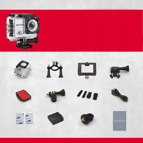 Kamera AgfaPhoto Realimove AC5000 Srebrny