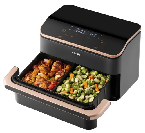 Air Fryer Frytkownica beztłuszczowa COSORI CAF-TF101S-AEUR Dual Blaze TwinFry 10l Wi-Fi dzielony kosz
