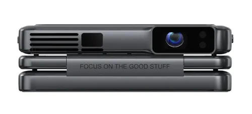 Projektor AURZEN Zip Tri-Fold Mini HD (1280 x 720), 100 ANSI lumen, Wi-Fi, Bluetooth Szary