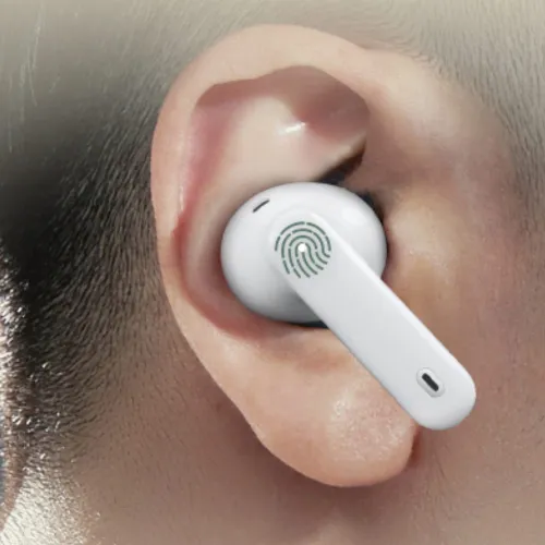 Słuchawki bezprzewodowe Manta TWS Rytmo Bluetooth 5.3 Biały