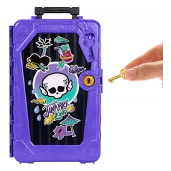 LALKA MONSTER HIGH STRASZYSEKRETY S7 Jinafire Long wakacje zestaw z walizką