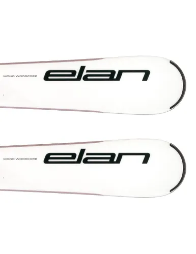 Narty damskie ELAN CRYSTAL + wiązania ELAN EL 9.0 z GRIP WALK 2026 - Długość (cm) - 140