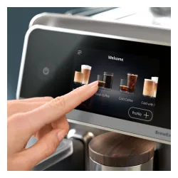 Автоматическая кофемашина Philips 8000 LatteGo Pro Café Aromis EP8757/92 холодный кофе ширина 25,1 см