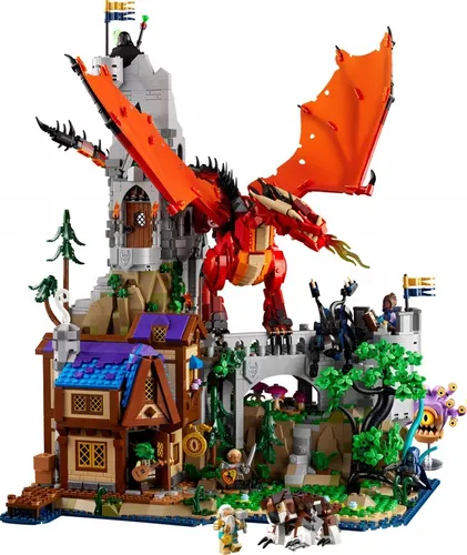 Конструктор LEGO Ideas 21348 Dungeons Dragons: Сказка о Красном Драконе