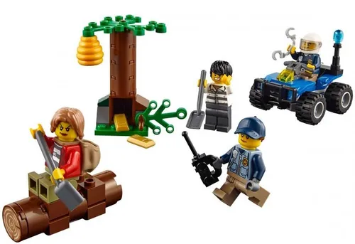 Klocki LEGO City Uciekinierzy w górach 60171 (88 elementów)