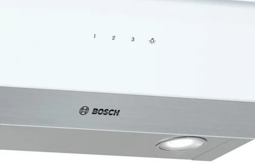 Вытяжка Bosch DWK065G20 серебристо-белая