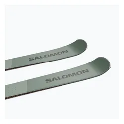 Narty zjazdowe Salomon S/Max 8 + wiązania M10 GW oil green/black/white