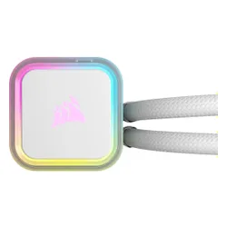 Chłodzenie Corsair iCUE H100i ELITE 240 mm RGB Biały