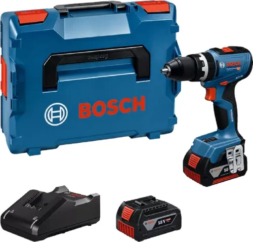 Wiertarko-wkrętarka BOSCH Professional GSB 18V-65 06019N3303 zestaw akumulatorów