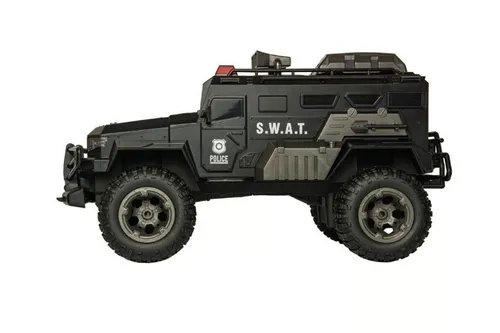 Zdalnie sterowany monster truck policyjny Big Foot RC Truck 1:8