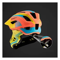 Kask rowerowy dziecięcy, Szczękowy, na rower, hulajnogę, ROCKBROS, M