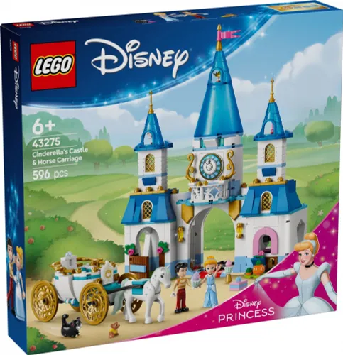 LEGO bricks Disney 43275 Замок Золушки и карета