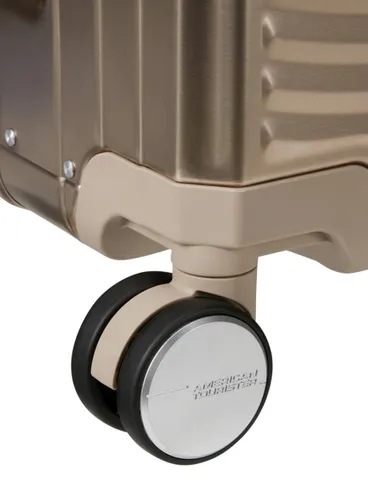 Walizka mała American Tourister Soundbox Alu - bronze