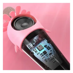 Mikrofon z głośnikiem Bluetooth Forever AMS-200 dla dzieci 5W Różowy