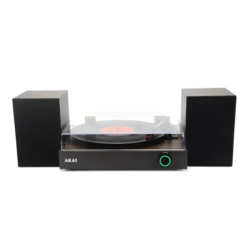 Gramofon AKAI ATT-200SP Manualny Napęd paskowy Bluetooth Brązowy
