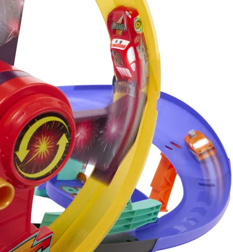 Tor MATTEL Disney Pixar Cars Auta Odjazdowe Świętowanie Zestaw JMT57