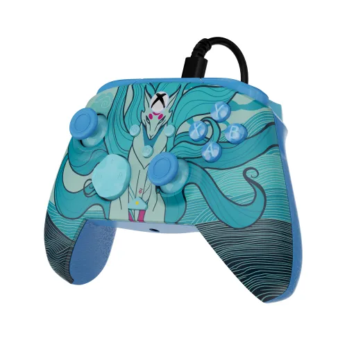 Pad Turtle Beach Rematch Advanced Blue Kitsune do Xbox Przewodowy Niebieski