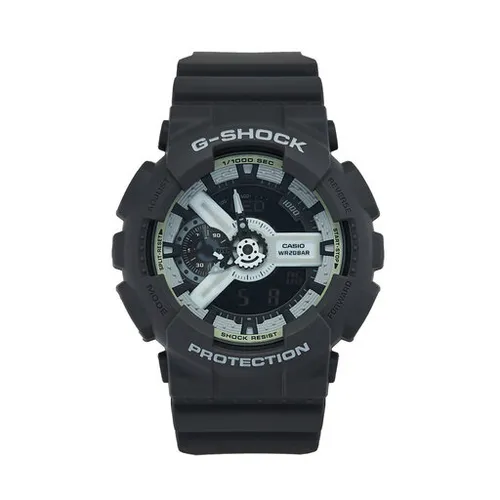 Часы G-Shock Hidden Glow GA-110HD-8AER серые