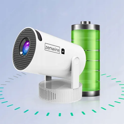 Projektor ZENWIRE K400 HD (1024 x 600), 260 ANSI lumen, WiFi, Bluetooth