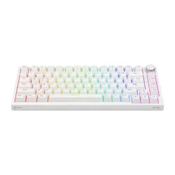 Klawiatura magnetyczna Savio ASTRAL Outemu White Jade Biały