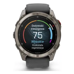 Zegarek sportowy GARMIN Fenix 8 Pro 51mm Czarny