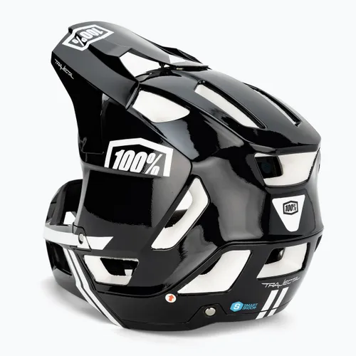Kask rowerowy 100% Trajecta w/Fidlock black/white