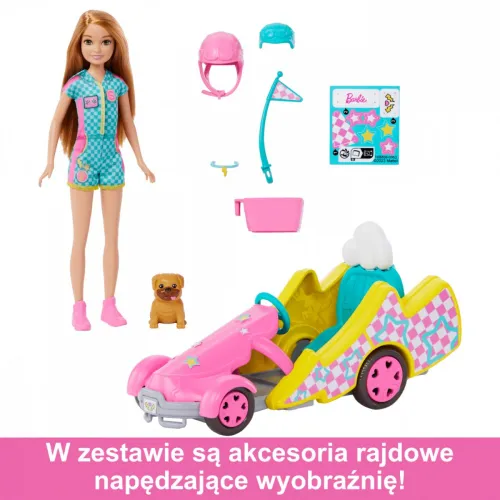 Кукла Mattel Barbie Stacie и автомобиль из фильма Gokart