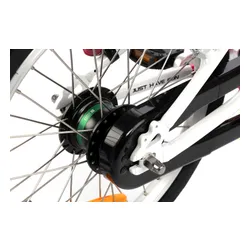 Rower dziecięcy KARBON Superlight Automatic 18 cali dla dziewczynki Różowy