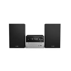 Wieża Philips TAM3205M2/12 20W Bluetooth Radio FM Czarno-srebrny