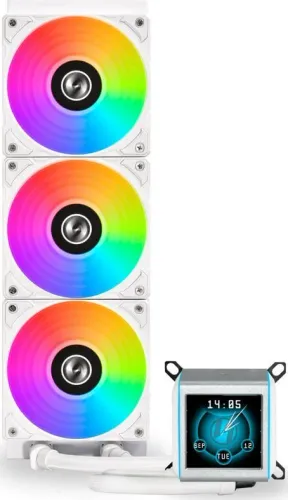 Chłodzenie Lian Li GA II LCD 360 ARGB Biały