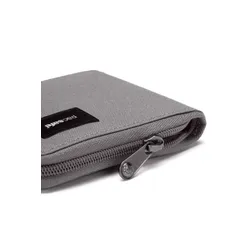 Portfel antykradzieżowy Pacsafe RFIDsafe Zip Around Wallet - stone